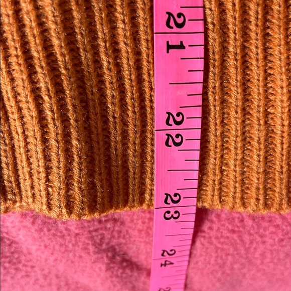 Rust Floral Women's Cardigan - Picture 6 of 7